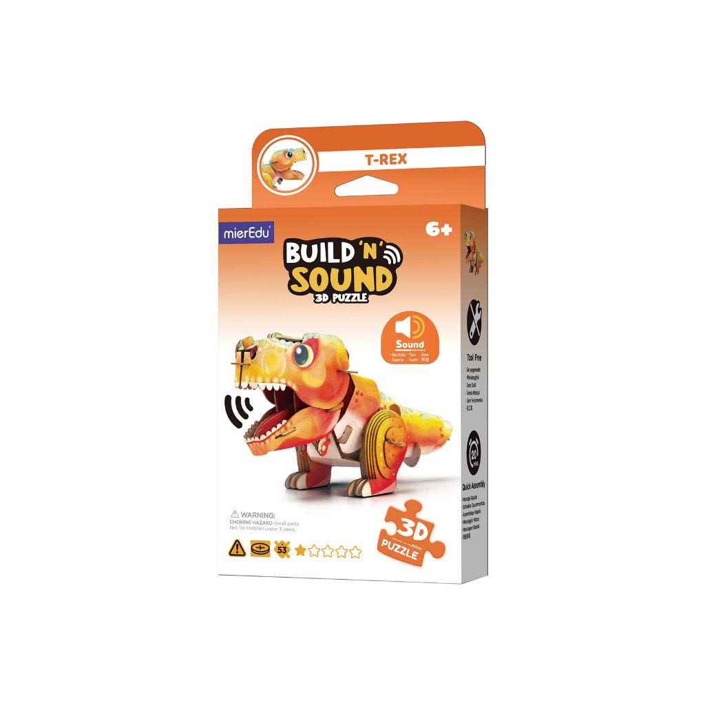 Build 'n' Sound 3D Puzzle Dino