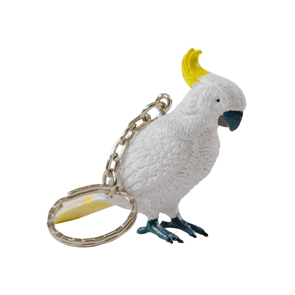 Cockatoo Keychain