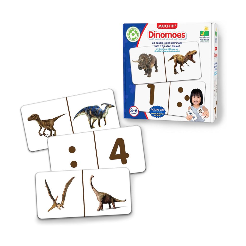 Dinomoes Dominoes Game