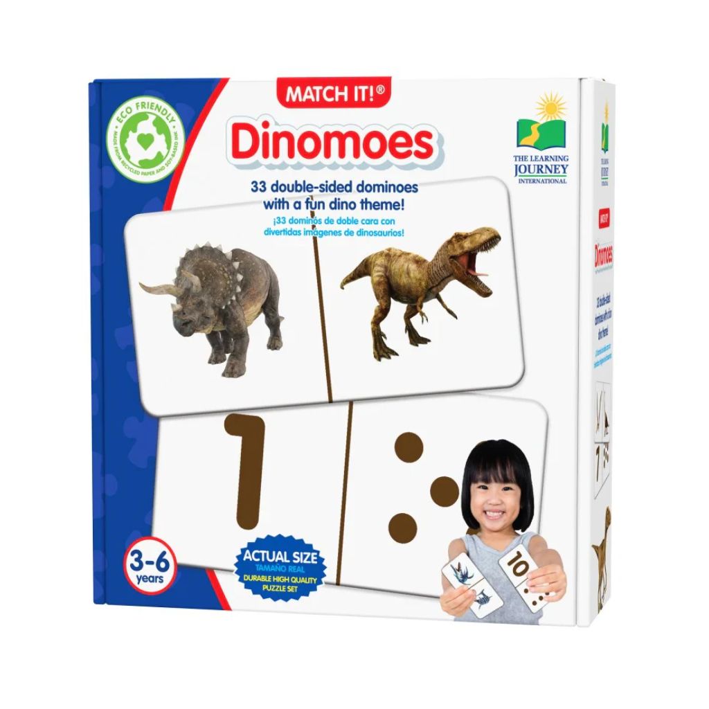 Dinomoes Dominoes Game