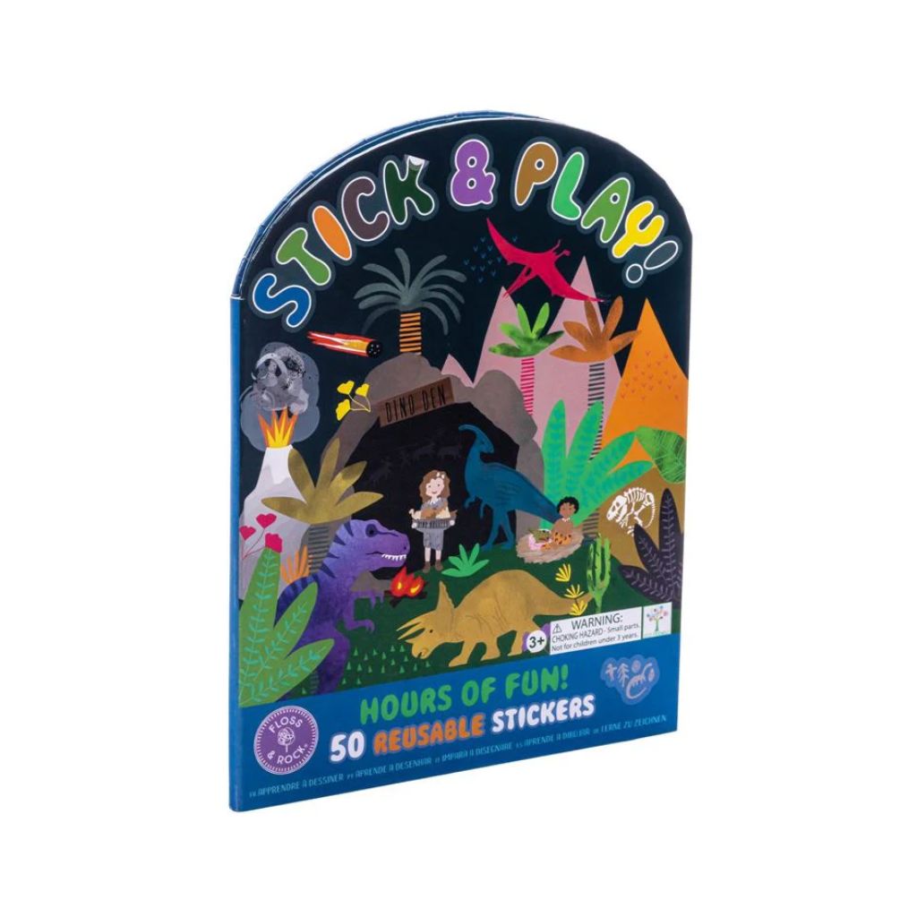 Floss & Rock Stick & Play Dinos