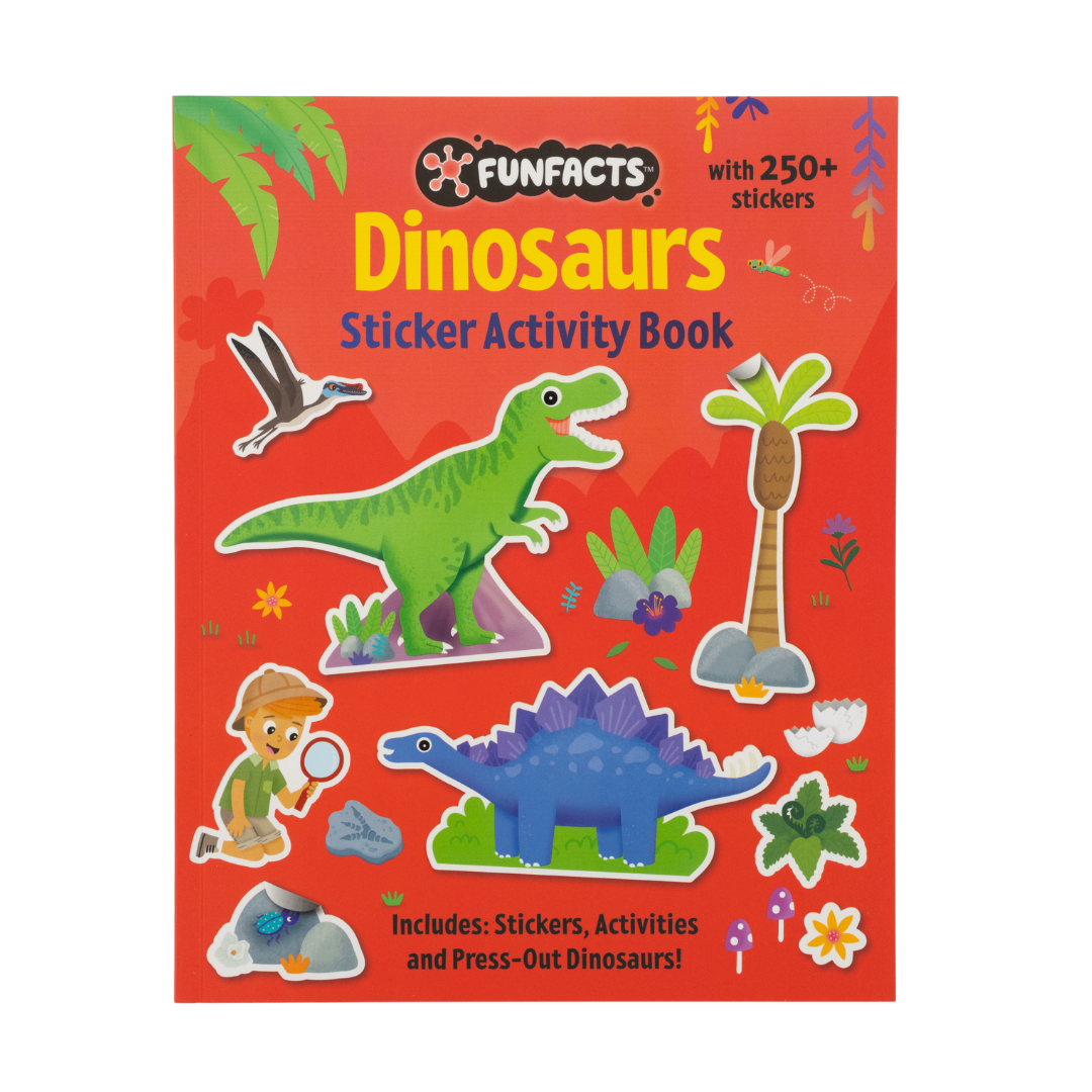 Funfacts Dinosaurs Sticker Activity Book