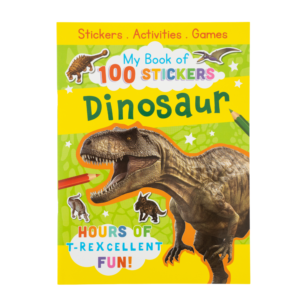 My Book of 100 Stickers: Dinosaur