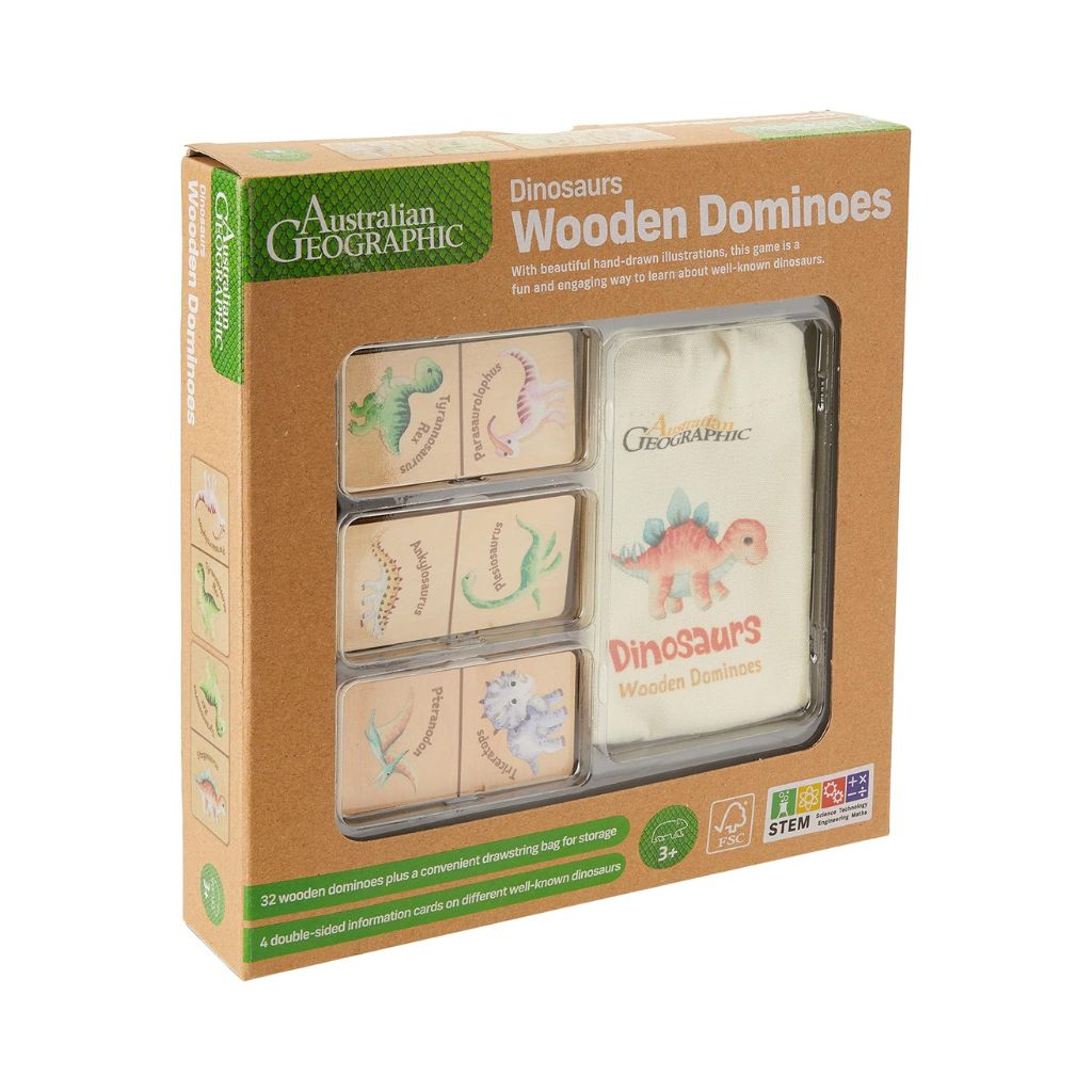 Australian Geographic Dino Dominoes