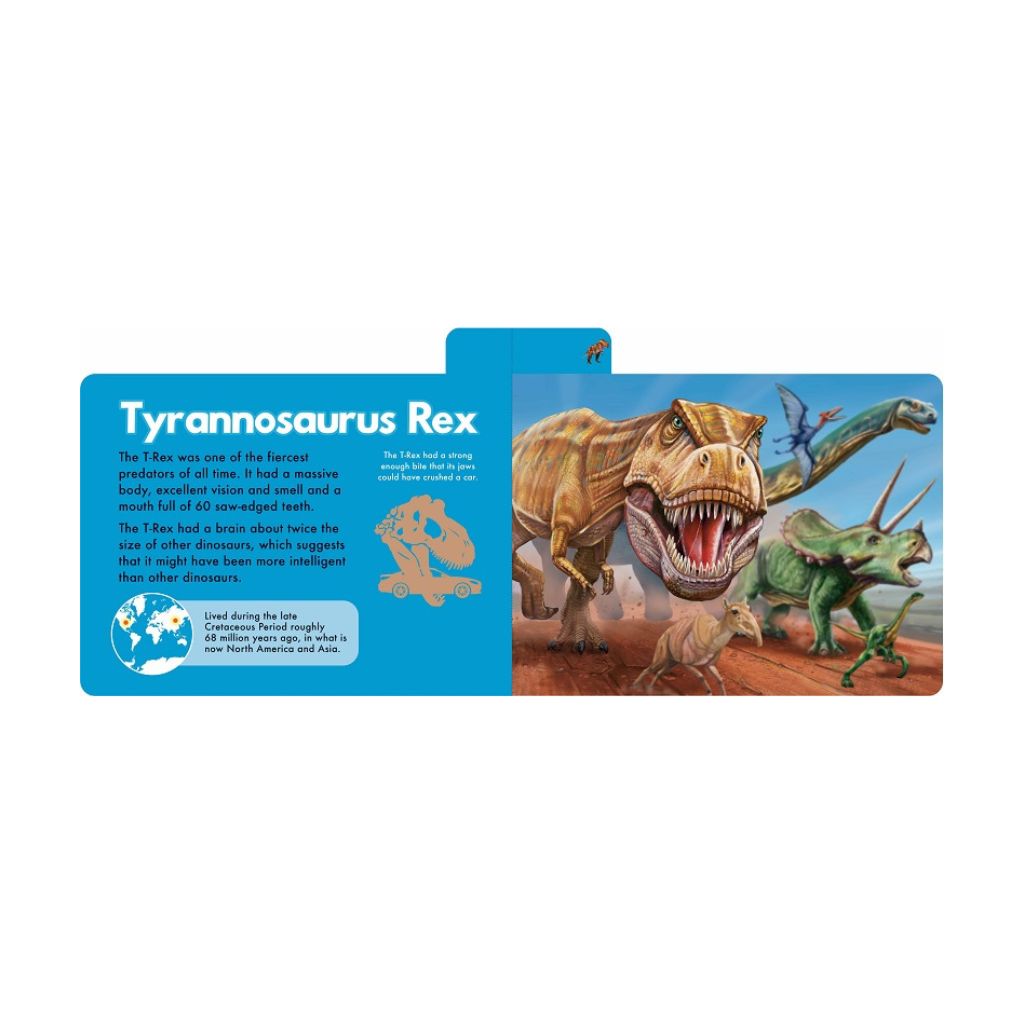 Garry Fleming's Dinosaurs Tabbed Board Book