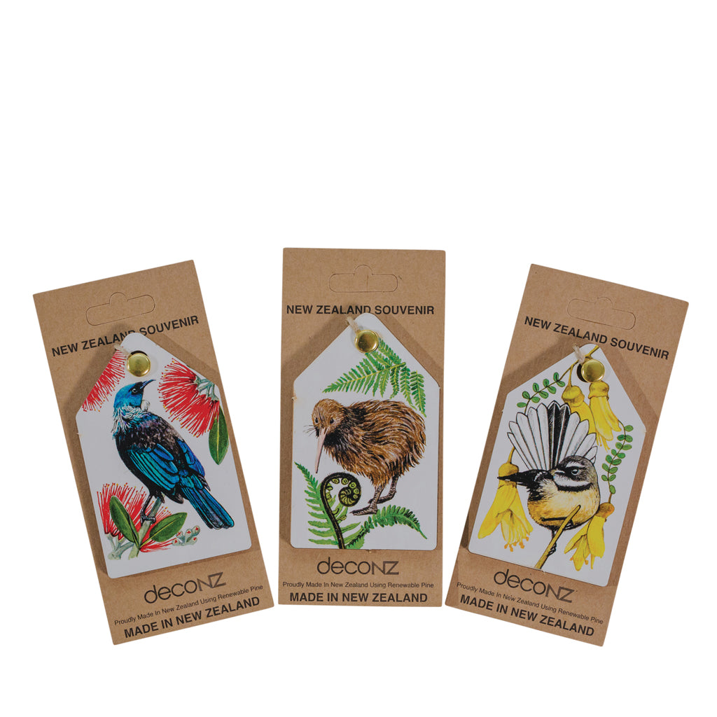 Fantail & Kōwhai Decoration