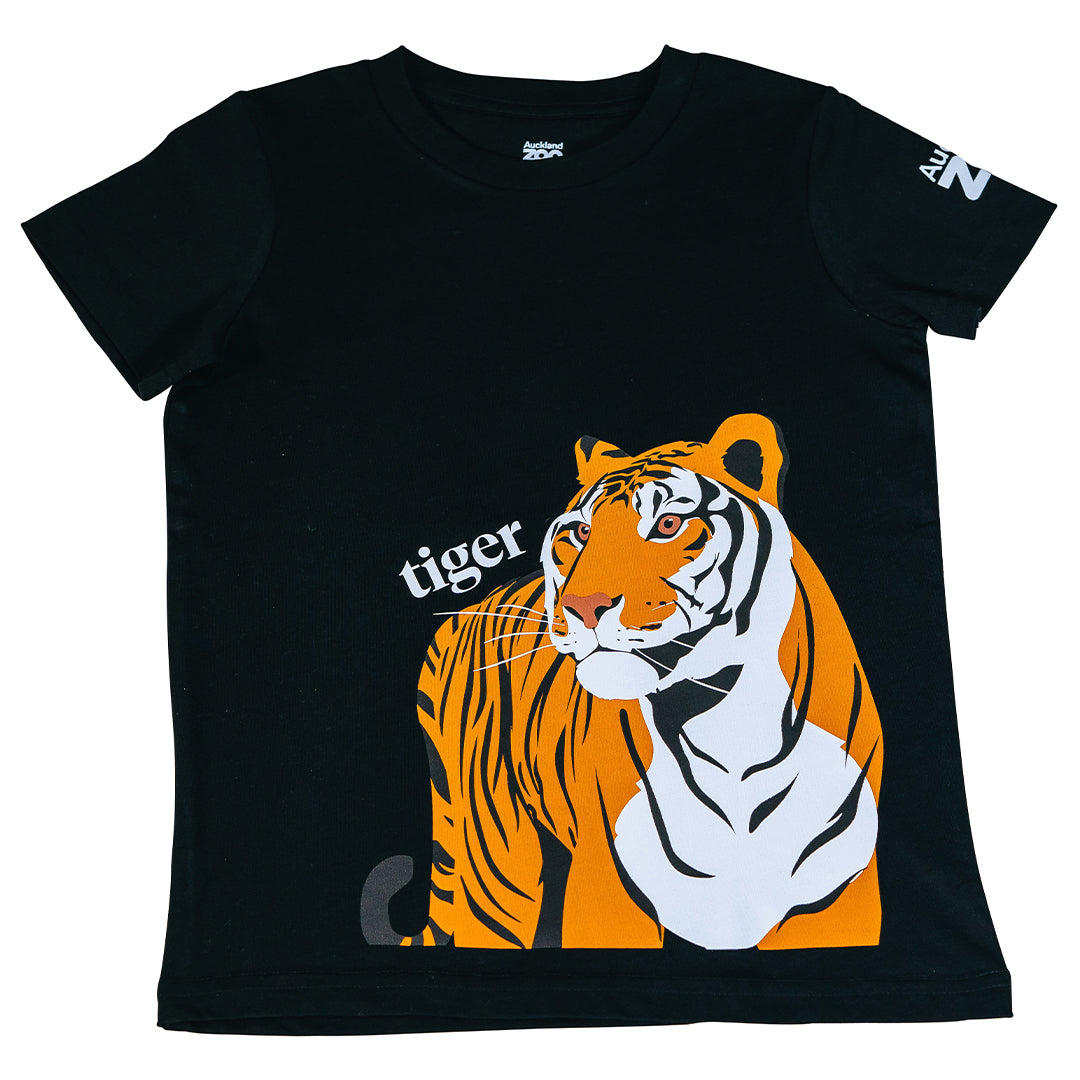 Auckland Zoo Tiger Kids T-Shirt