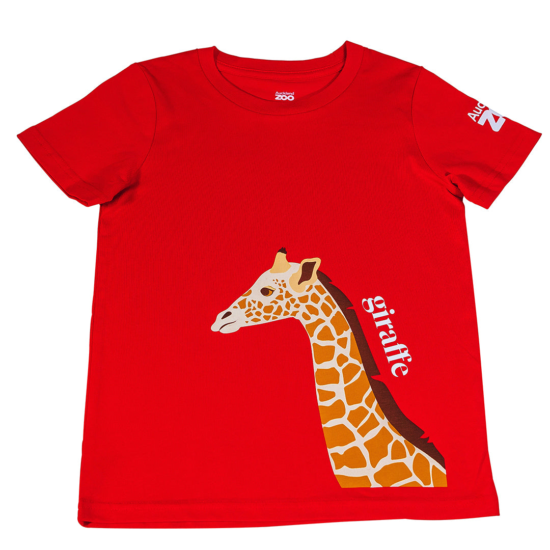 Auckland Zoo Giraffe Kids T-Shirt