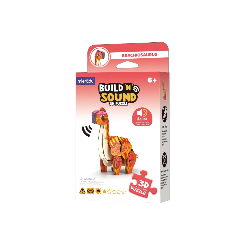 3D Puzzel Build And Sound - Parasaurolophus 3D Puzzel Build And Sound - Parasaurolophus