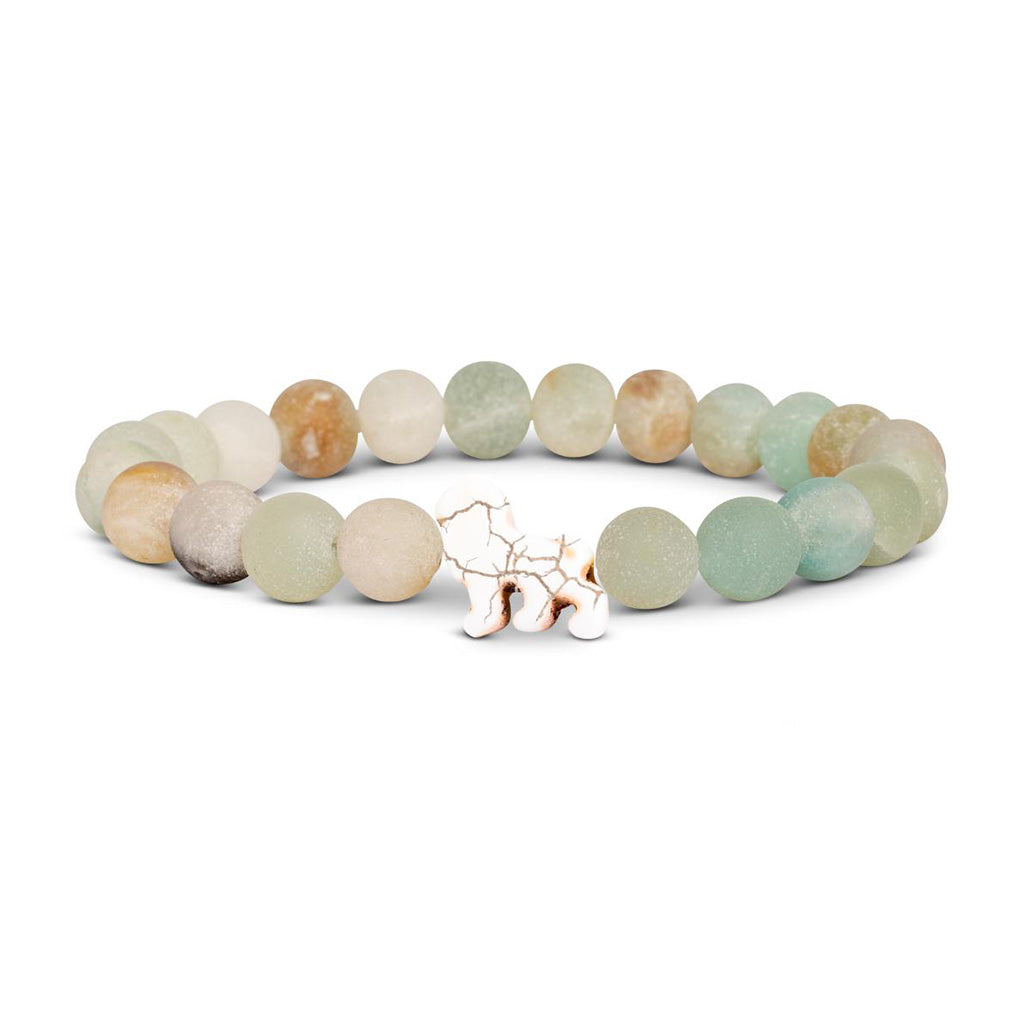 Fahlo Tracking Bracelet: Lion Sky Stone