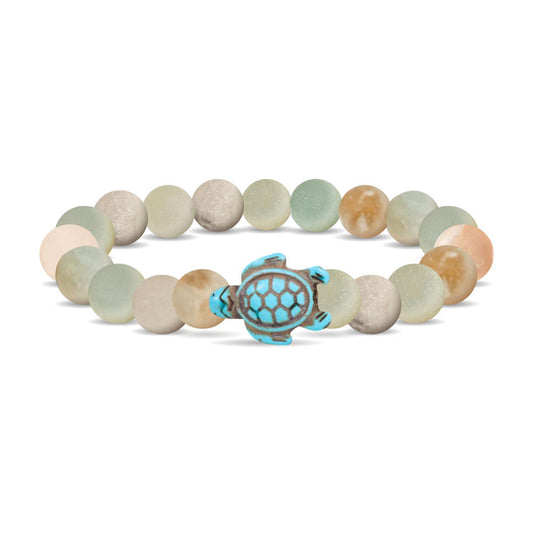 Fahlo Tracking Bracelet: Turtle Sky Stone