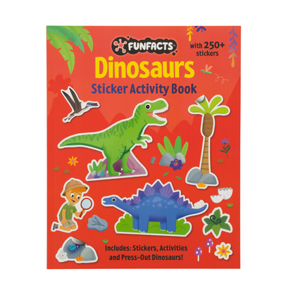 Funfacts Dinosaurs Sticker Activity Book