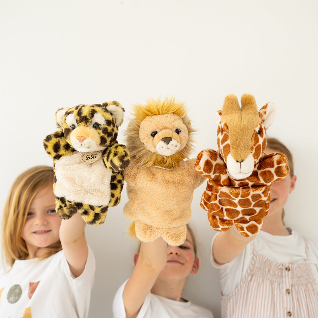 Auckland Zoo Giraffe Hand Puppet