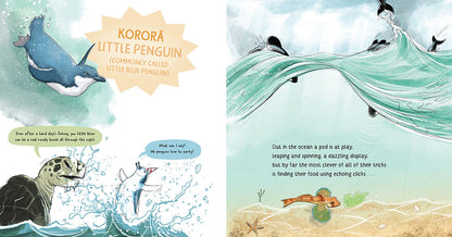 Honu and Blue's Sealife Clues