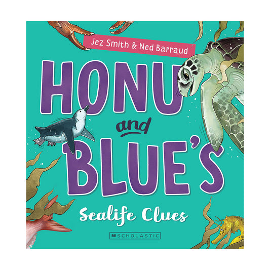 Honu and Blue's Sealife Clues