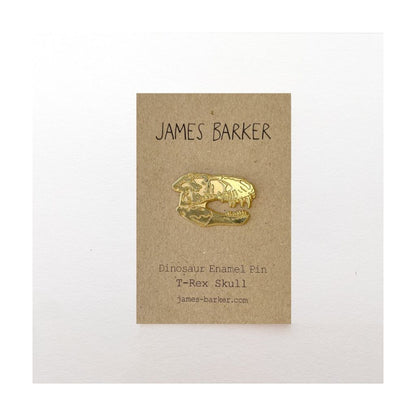 T-Rex Skull Pin