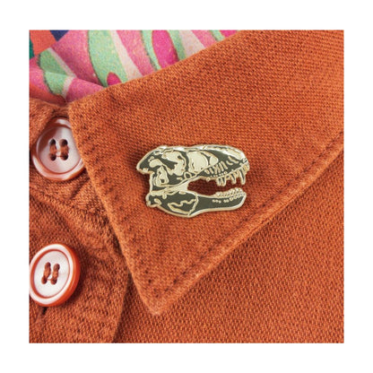 T-Rex Skull Pin