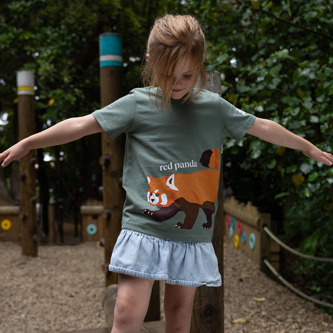 Auckland Zoo Red Panda Kids T-Shirt