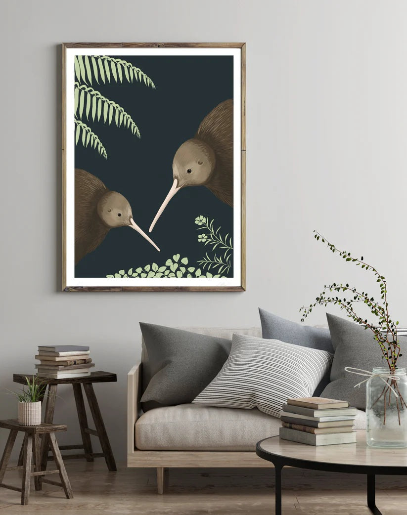 Hansby Design Print Kiwi Pair
