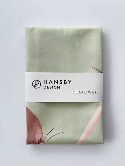 Hansby Design Tea Towel Kiwi Pair