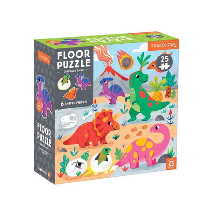 Mudpuppy Dino Park 25pc Floor Puzzle