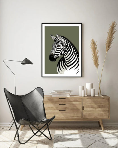 Hansby Design Print Zebra
