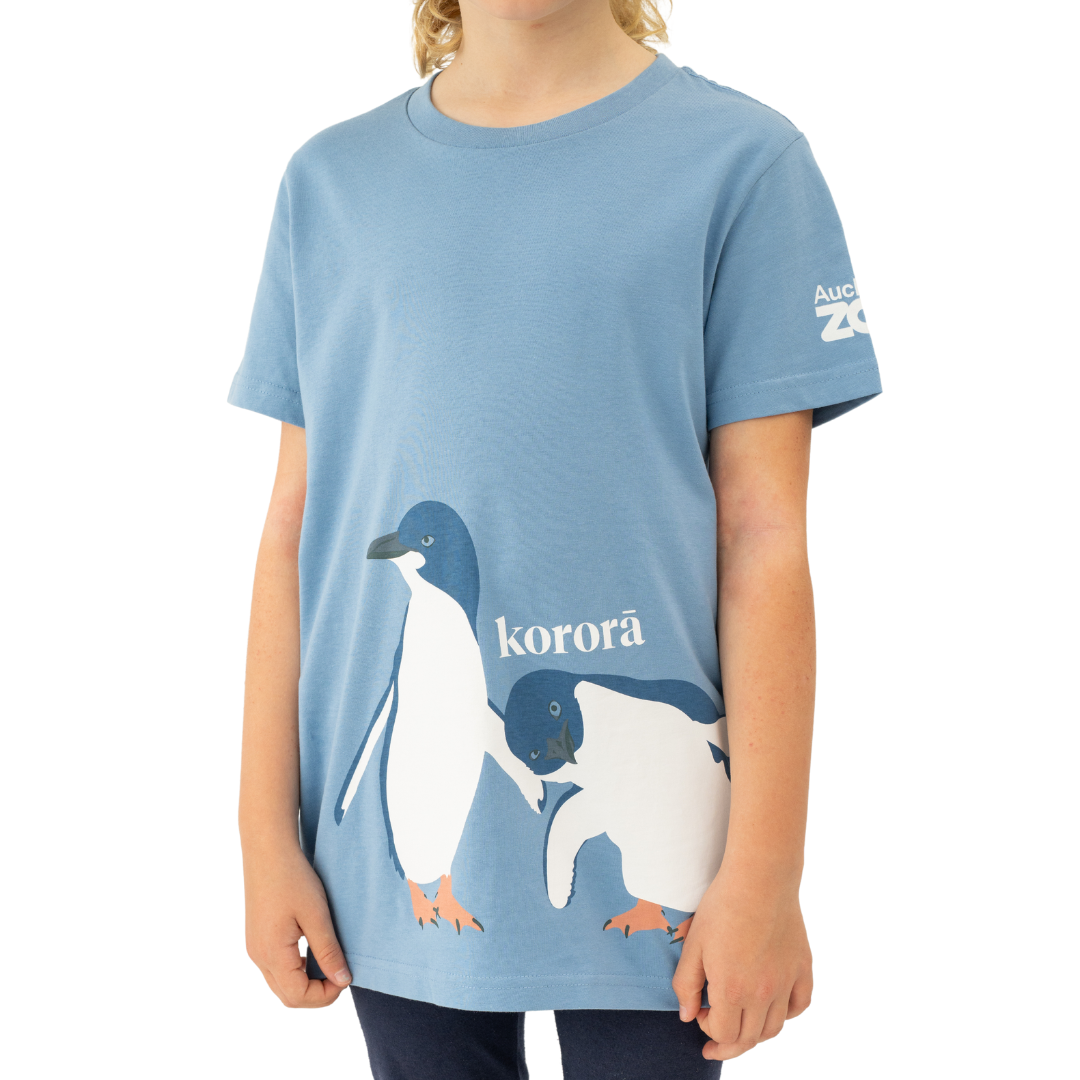 Auckland Zoo Kororā Little Penguin Kids T-Shirt