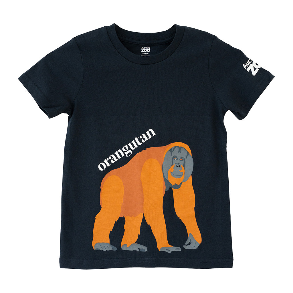 Auckland Zoo Orangutan Kids T-Shirt