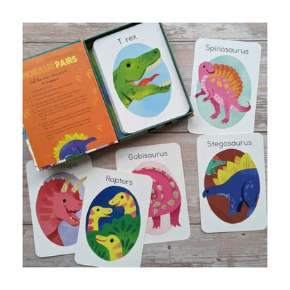 Dinosaurs Pairs Card Game