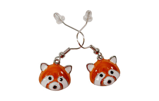 Red Panda Earrings