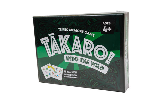 Tākaro Memory Game: Into the Wild