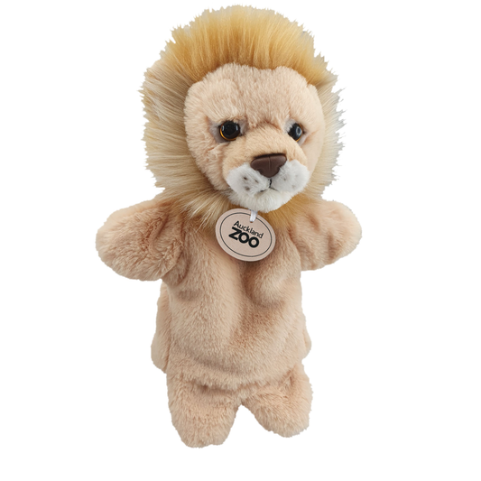 Auckland Zoo Lion Hand Puppet